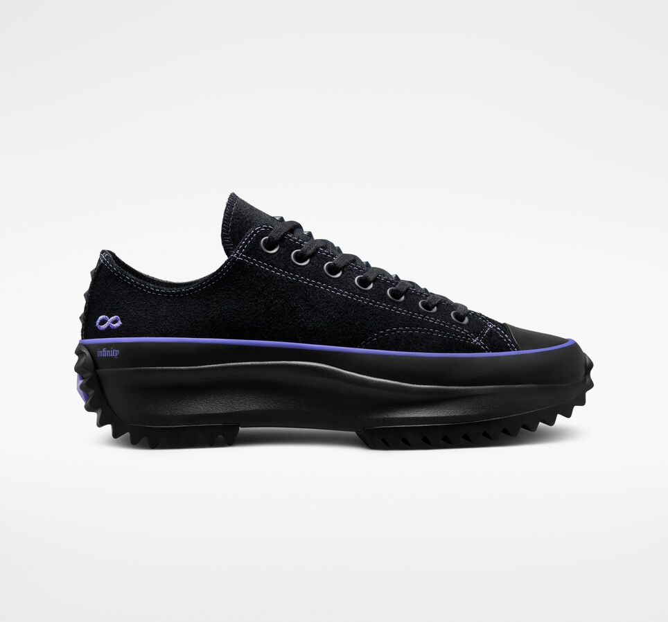 Converse Chase the Drip x Kelly Oubre Jr. Run Star Hike Plattform Schwarz | A56574G