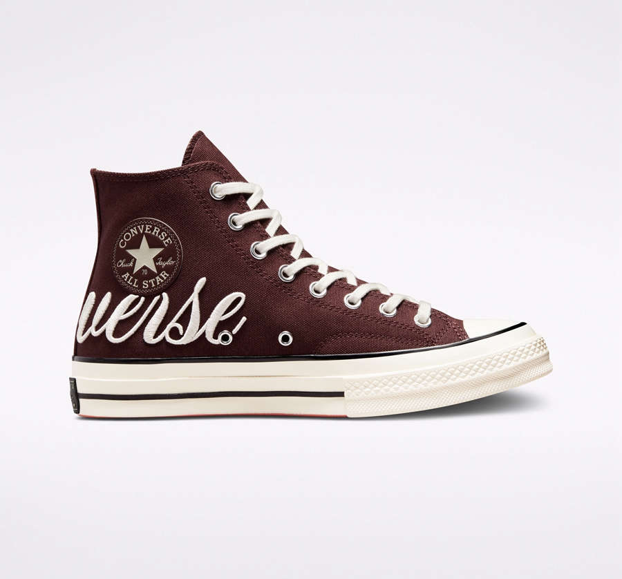 Converse Chuck 70 Embroidered Logo Bordeaux | A26822I