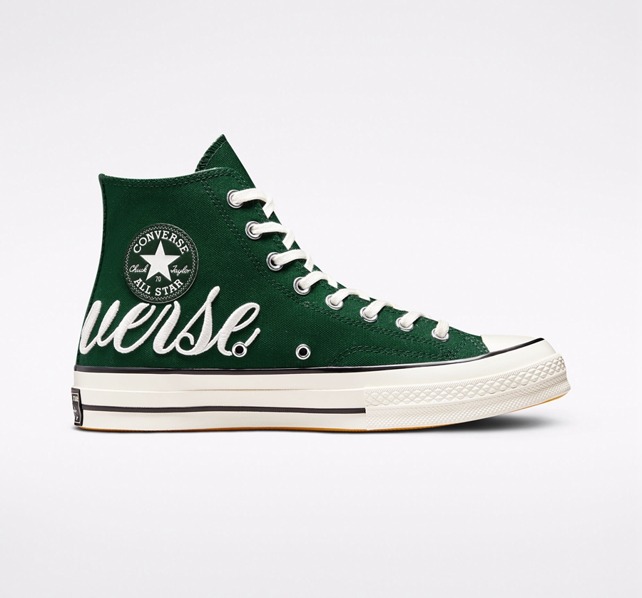 Converse Chuck 70 Embroidered Logo Grün | A94363D