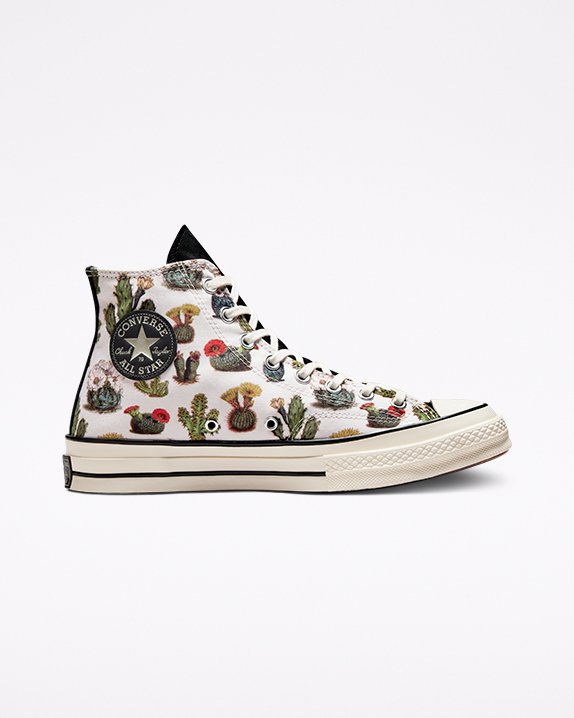 Converse Chuck 70 Succulent Print High Top Weiß | A20326L