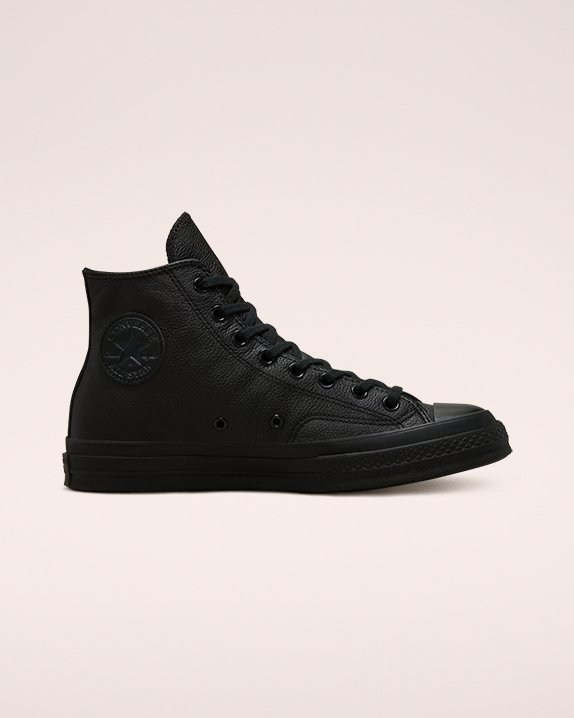 Converse Chuck 70 Tonal Leder High Top Schwarz | A06197J