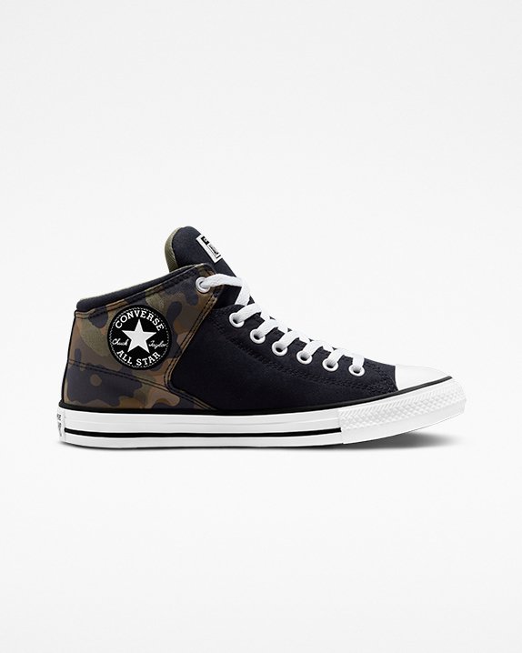 Converse Chuck Taylor All Star High Street Mid Schwarz | A94094F