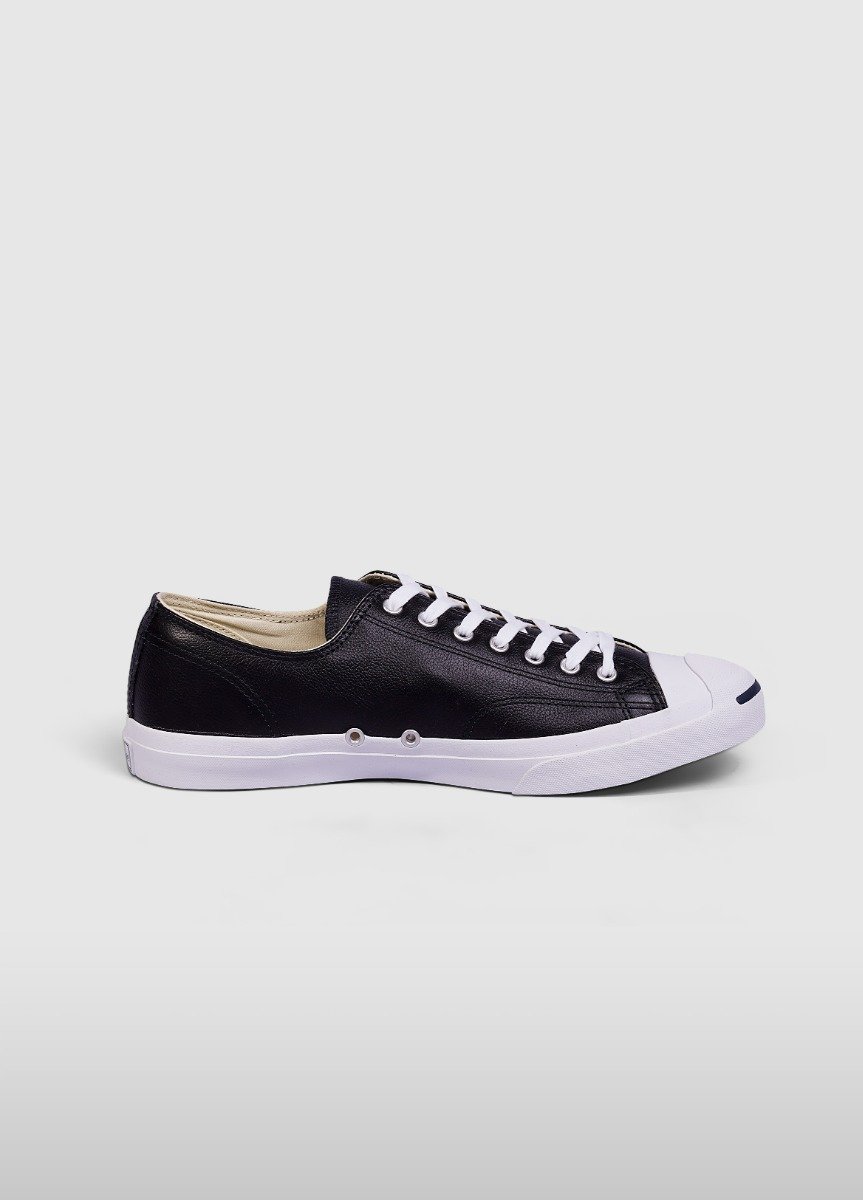 Converse Jack Purcell Leder Low Top Schwarz | A76202J