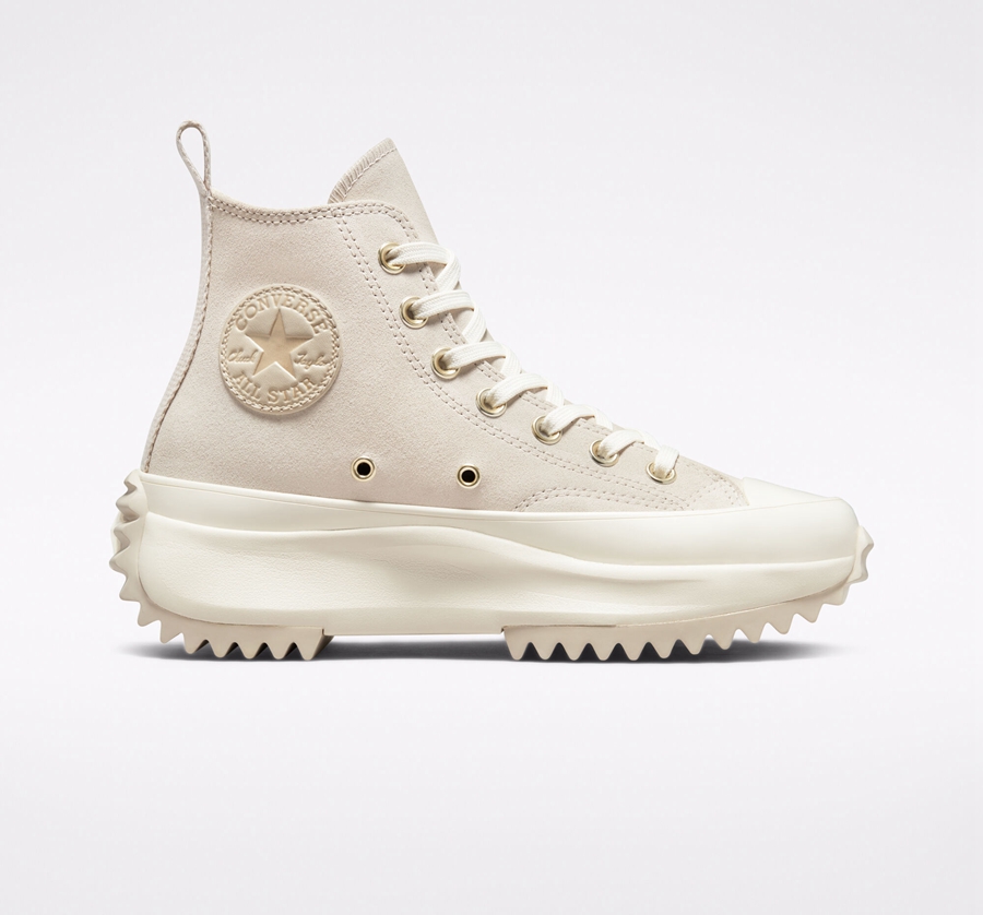 Converse Run Star Hike Plattform Earthy Neutrals Weiß | A76316B