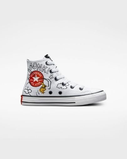Converse x Peanuts Chuck Taylor All Star High Top Weiß | A60046R