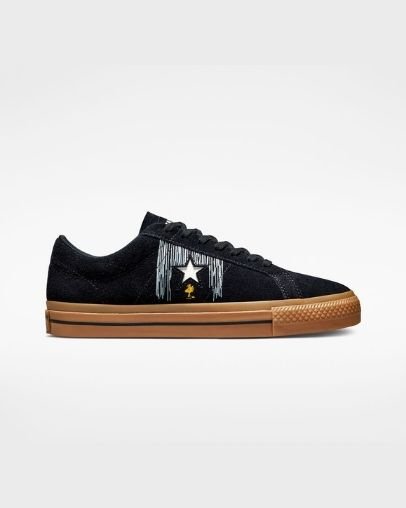 Converse x Peanuts One Star Low Top Schwarz | A21633B